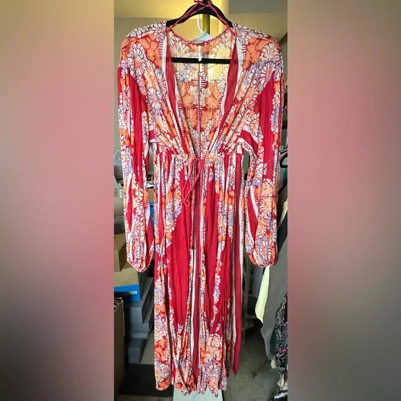 Free People Dream Girl Maxi Top / M - Picture 2 of 13